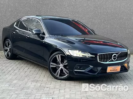 Volvo S60 T5 INSCRIPTION FWD 2.0 TB AT8 na cor Preta em Curitiba / PR - 6911899