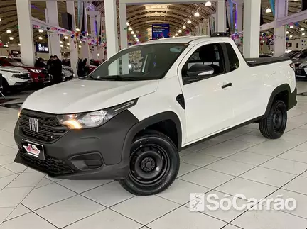 Fiat STRADA PLUS ENDURANCE 1.3 8V FIREFLY na cor Branca em Curitiba / PR - 6745105