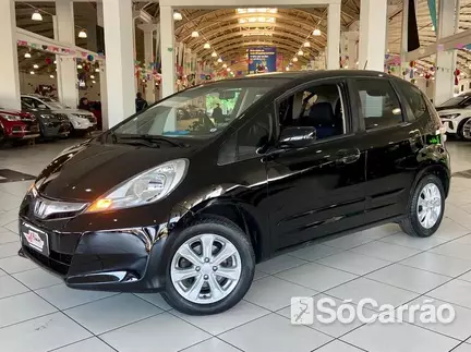 Honda FIT LX 1.4 8V CVT na cor Preta em Curitiba / PR - 6754792
