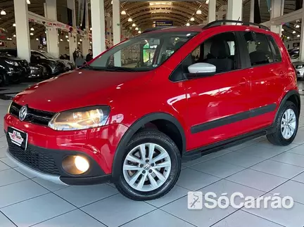 Volkswagen CROSSFOX G2 1.6 8V na cor Vermelha em Curitiba / PR - 6782684