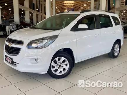 Chevrolet SPIN LTZ 1.8 8V ECO MT6 na cor Branca em Curitiba / PR - 6978913