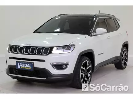 JEEP COMPASS LIMITED 4X2 2.0 16V AT6 na cor Branca em Curitiba / PR - 6737492