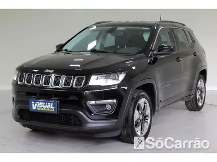 JEEP COMPASS LIMITED 4X2 2.0 16V AT6 na cor Preta em Curitiba / PR - 6756808