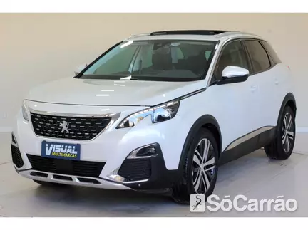 Peugeot 3008 GRIFFE 1.6 THP 16V TIP na cor Branca em Curitiba / PR - 6765715