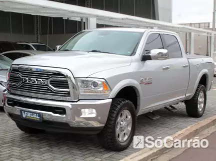 RAM 2500 LARAMIE CREW CAB 4X4 6.7 V6 365CV AT6 na cor Prata em Curitiba / PR - 6772720