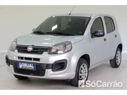Fiat UNO ATTRACTIVE 1.0 8V EVO na cor Prata em Curitiba / PR - 6782502
