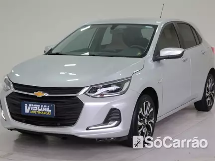 Chevrolet ONIX PREMIER(R7R) 1.0 TB 12V AT6 na cor Prata em Curitiba / PR - 6796436