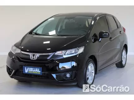 Honda FIT LX 1.5 16V CVT FLEXONE na cor Preta em Curitiba / PR - 6806915