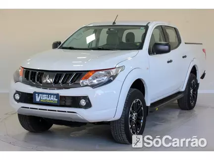 Mitsubishi L-200 CD TRITON GLS 4X4 2.4 16V AT6 na cor Branca em Curitiba / PR - 6811163