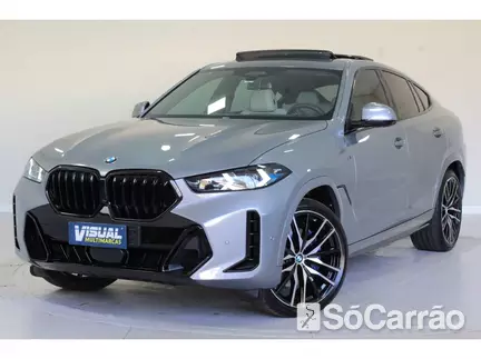 BMW X6 XDRIVE40I M SPORT 4X4 3.0 H TB na cor Cinza em Curitiba / PR - 6820061