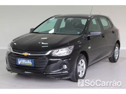 Chevrolet ONIX (R7A) 1.0 12V MT6 na cor Preta em Curitiba / PR - 6823983