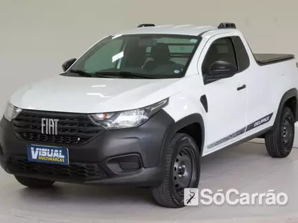 Fiat STRADA CD FREEDOM(TECH) 1.3 8V FIREFLY na cor Branca em Curitiba / PR - 6824023