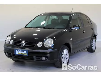 Volkswagen POLO SEDAN 1.6 8V na cor Preta em Curitiba / PR - 6824920