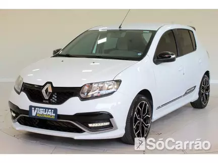 Renault SANDERO R.S. 2.0 16V HIFLEX na cor Branca em Curitiba / PR - 6892990