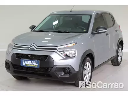 Citroen C3 C3 FEEL 1.0 MT FLEX na cor Cinza em Curitiba / PR - 6911007