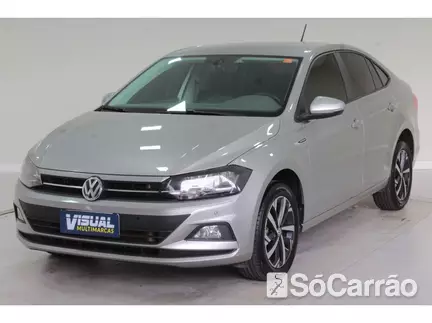 Volkswagen VIRTUS COMFORTLINE 200 1.0 12V TSI AT6 na cor Prata em Curitiba / PR - 6913509