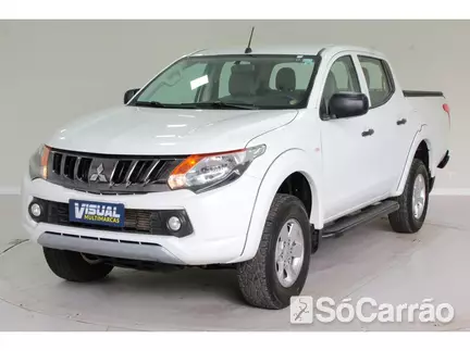 Mitsubishi L-200 CD TRITON GLS 4X4 2.4 16V AT6 na cor Branca em Curitiba / PR - 6930825