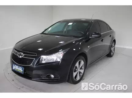 Chevrolet CRUZE LT 1.8 16V AT FLEXPOWER na cor Preta em Curitiba / PR - 6945328