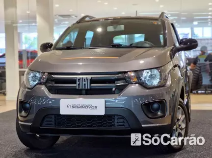 Fiat MOBI DRIVE 1.0 6V FIREFLY na cor Cinza em São José dos Pinhais / PR - 6704489