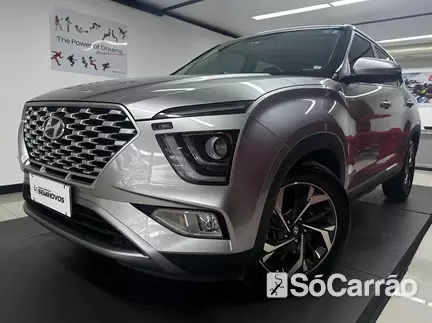 Hyundai CRETA LIMITED 1.0 12V T-GDI AT na cor Prata em São José dos Pinhais / PR - 6779570