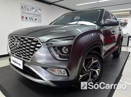 Hyundai CRETA LIMITED 1.0 12V TB AT na cor Cinza em São José dos Pinhais / PR - 6846130