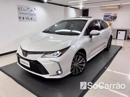Toyota COROLLA ALTIS 2.0 16V AT na cor Branca em São José dos Pinhais / PR - 6930404