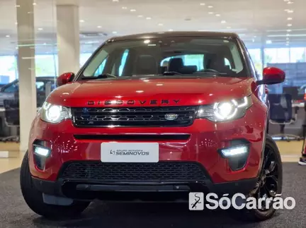 Land Rover DISCOVERY SPORT HSE 7 LUG TURBO 2.0 TD4 na cor Vermelha em Curitiba / PR - 6808372