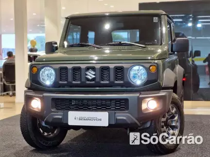 Suzuki JIMNY SIERRA 4YOU 4X4 1.5 16V AT4 na cor Verde em Curitiba / PR - 6813348