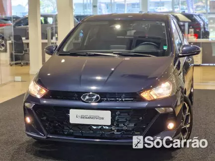 Hyundai HB20 PLATINUM SAFETY 1.0 TGDI AT6 na cor Azul em Curitiba / PR - 6860732