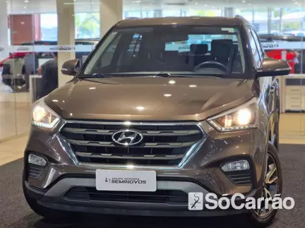 Hyundai CRETA PRESTIGE 2.0 16V AT6 na cor Marrom em Curitiba / PR - 6919906