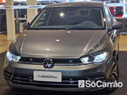 Volkswagen POLO HIGHLINE 170 1.0 12V TSI AT6 na cor Cinza em Curitiba / PR - 6924272