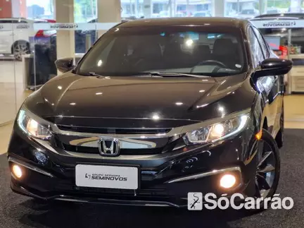 Honda CIVIC G10 EX 2.0 16V CVT na cor Preta em Curitiba / PR - 7051429