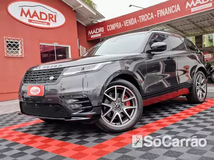 Land Rover RANGE ROVER VELAR DYNAMIC HSE P400 4WD 2.0 TB PHEV na cor Cinza em Palhoça / SC - 6675843