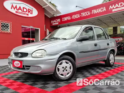 Chevrolet CORSA SEDAN CLASSIC 1.0 VHC 8V na cor Cinza em Palhoça / SC - 6790219