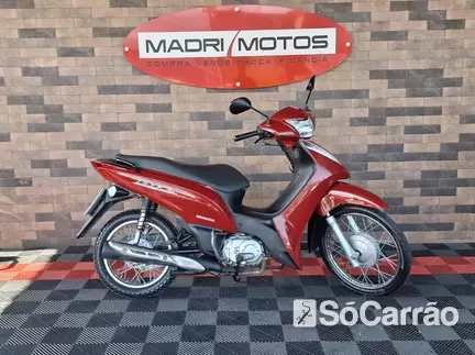 Honda BIZ 110 BIZ 110I na cor Vermelha em Palhoça / SC - 7006556
