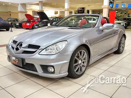 Mercedes SLK 200 KOMPRESSOR SPORT 1.8 na cor Prata em São José / SC - 5759166