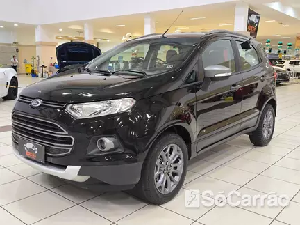 Ford NEW ECOSPORT FREESTYLE 1.6 16V na cor Preta em São José / SC - 6681876