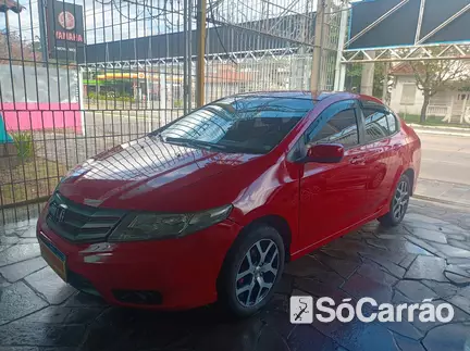 Honda CITY CITY SPORT 1.5 16V MT na cor Vermelha no Porto Alegre / RS - 6960086