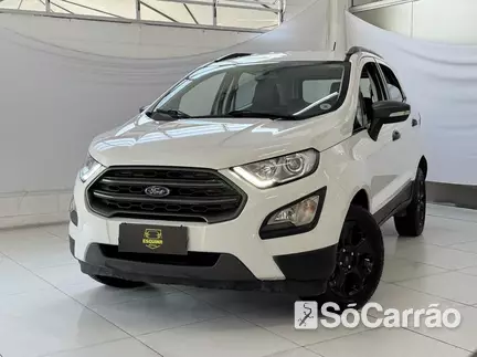 Ford NEW ECOSPORT FREESTYLE 1.5 12V AT6 na cor Branca em São José / SC - 6738913