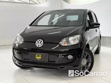 Volkswagen UP! RUN UP! 1.0 12V na cor Preta em São José / SC - 6739226