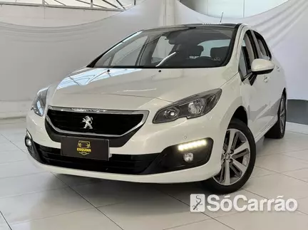 Peugeot 308 GRIFFE THP 1.6 16V TIP na cor Branca em São José / SC - 6782078