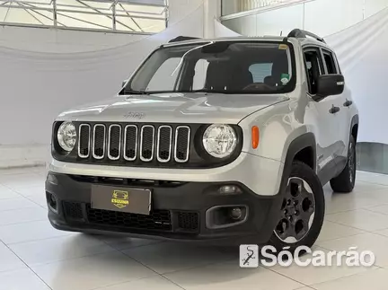 JEEP RENEGADE 1.8 SPORT na cor Prata em São José / SC - 6843420