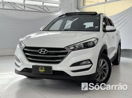 Hyundai NEW TUCSON GLS 1.6 16V TB AT na cor Branca em São José / SC - 6917063