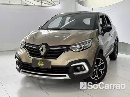 Renault CAPTUR ICONIC 1.3 16V TCE CVT X-TRONIC na cor Bege em São José / SC - 6917222