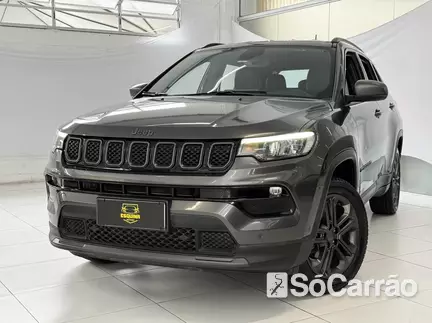 JEEP COMPASS LONGITUDE 4X2 1.3 T270 TB AT6 na cor Cinza em São José / SC - 6921111