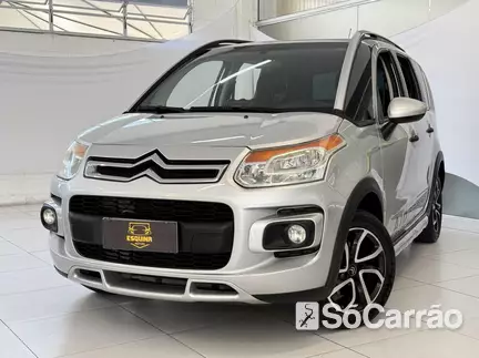 Citroen AIRCROSS GLX 1.6 16V AT FLEXSTART na cor Prata em São José / SC - 6922978