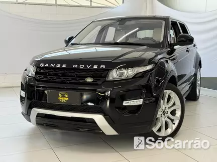 Land Rover RANGE ROVER EVOQUE DYNAMIC 2.0 TB-SI4 na cor Preta em São José / SC - 6923057