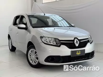 Renault SANDERO EXPRESSION(VIBE) 1.6 8V na cor Prata em São José / SC - 6948451