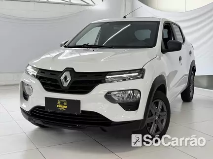 Renault KWID ZEN 1.0 12V na cor Branca em São José / SC - 7002327