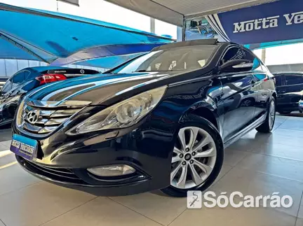 Hyundai SONATA GLS 2.4 16V AT na cor Preta no Canoas / RS - 6909505